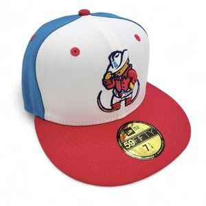 New‎ Era Amarillo Sod Poodles Hat Pointy Boots Copa De La Diversion Fitted 7 1/4